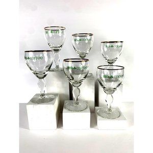 Vintage Stemmed Irish Coffee Wine Cordials